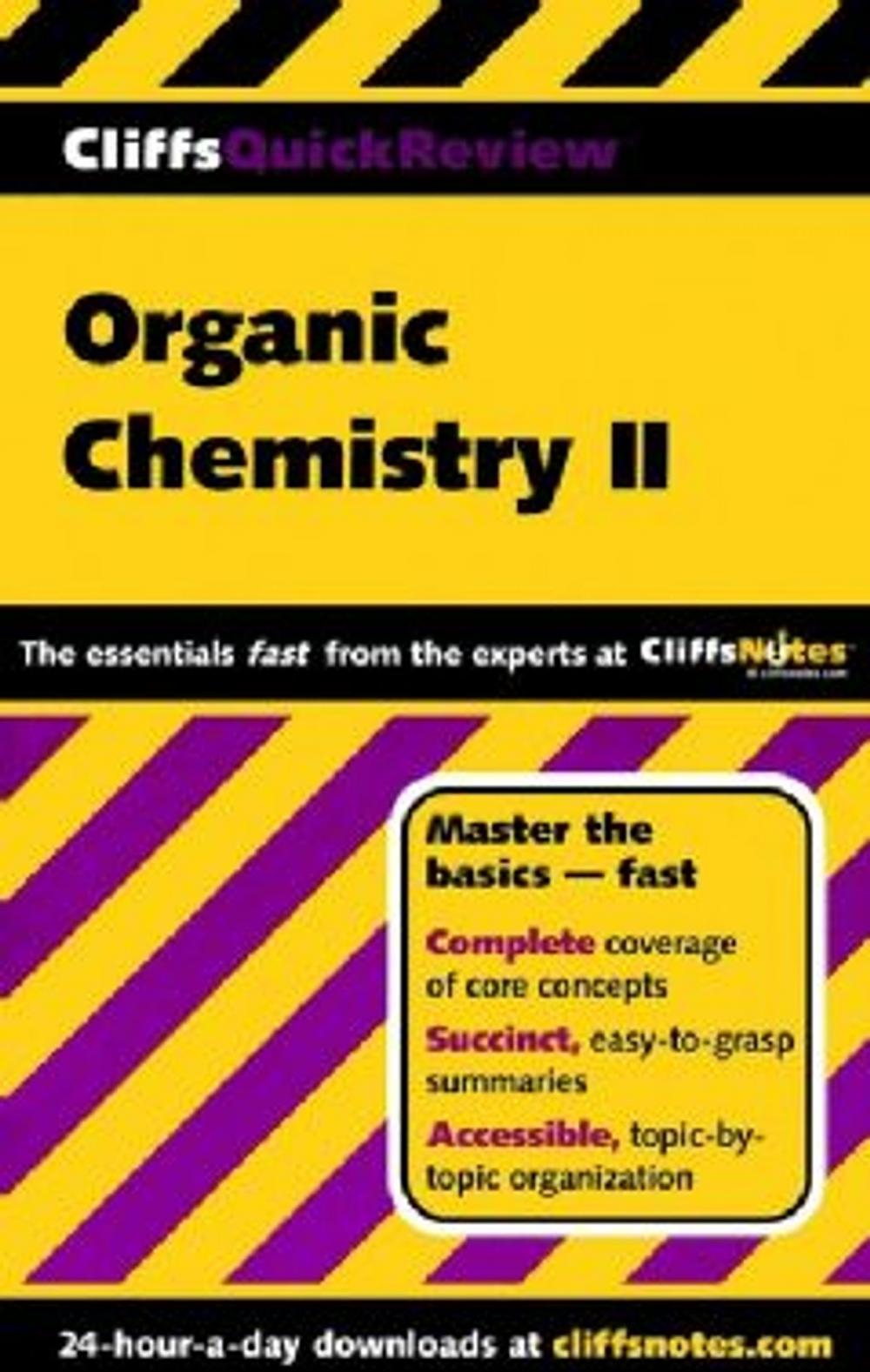 Big bigCover of CliffsQuickReview Organic Chemistry II