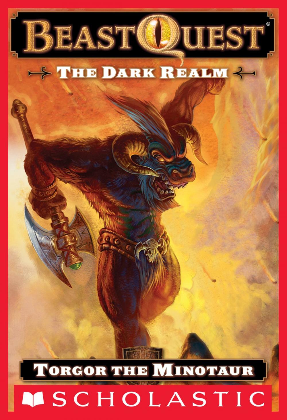 Big bigCover of Beast Quest #13: The Dark Realm: Torgor the Minotaur