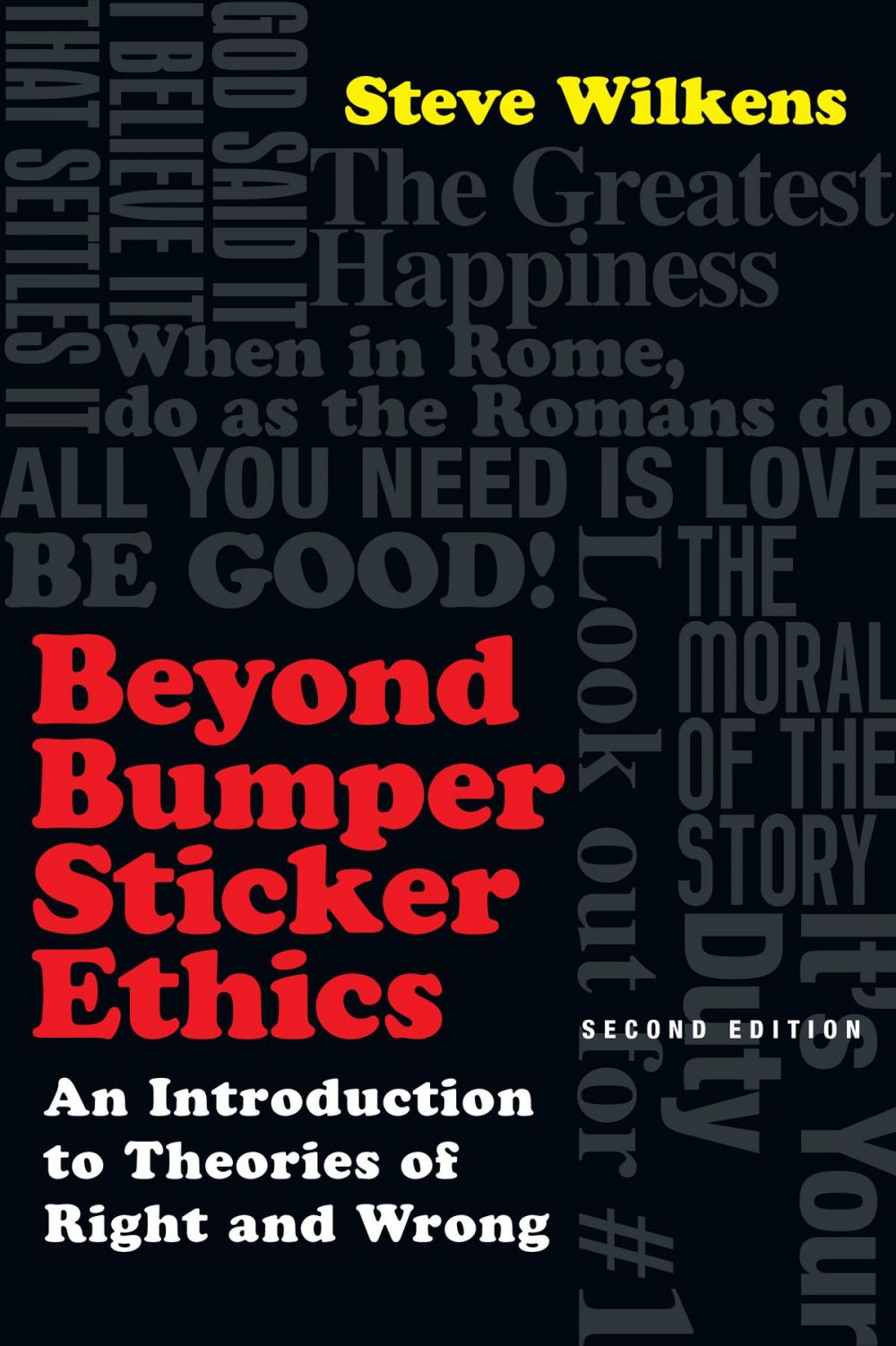 Big bigCover of Beyond Bumper Sticker Ethics