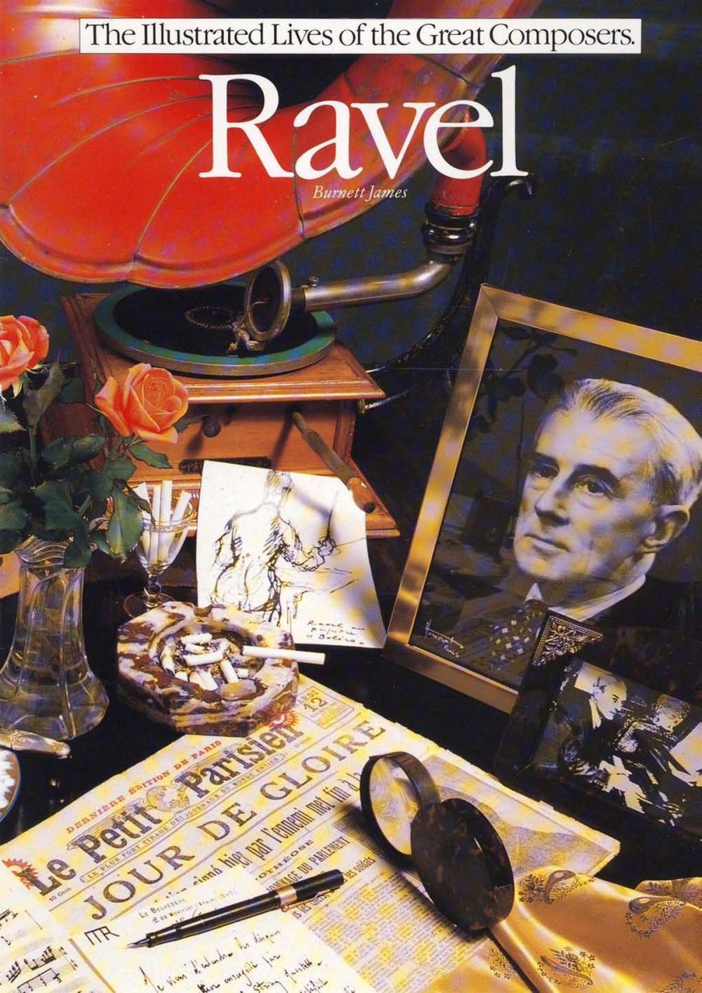 Big bigCover of The Illustrated Lives of the Great Composers: Ravel