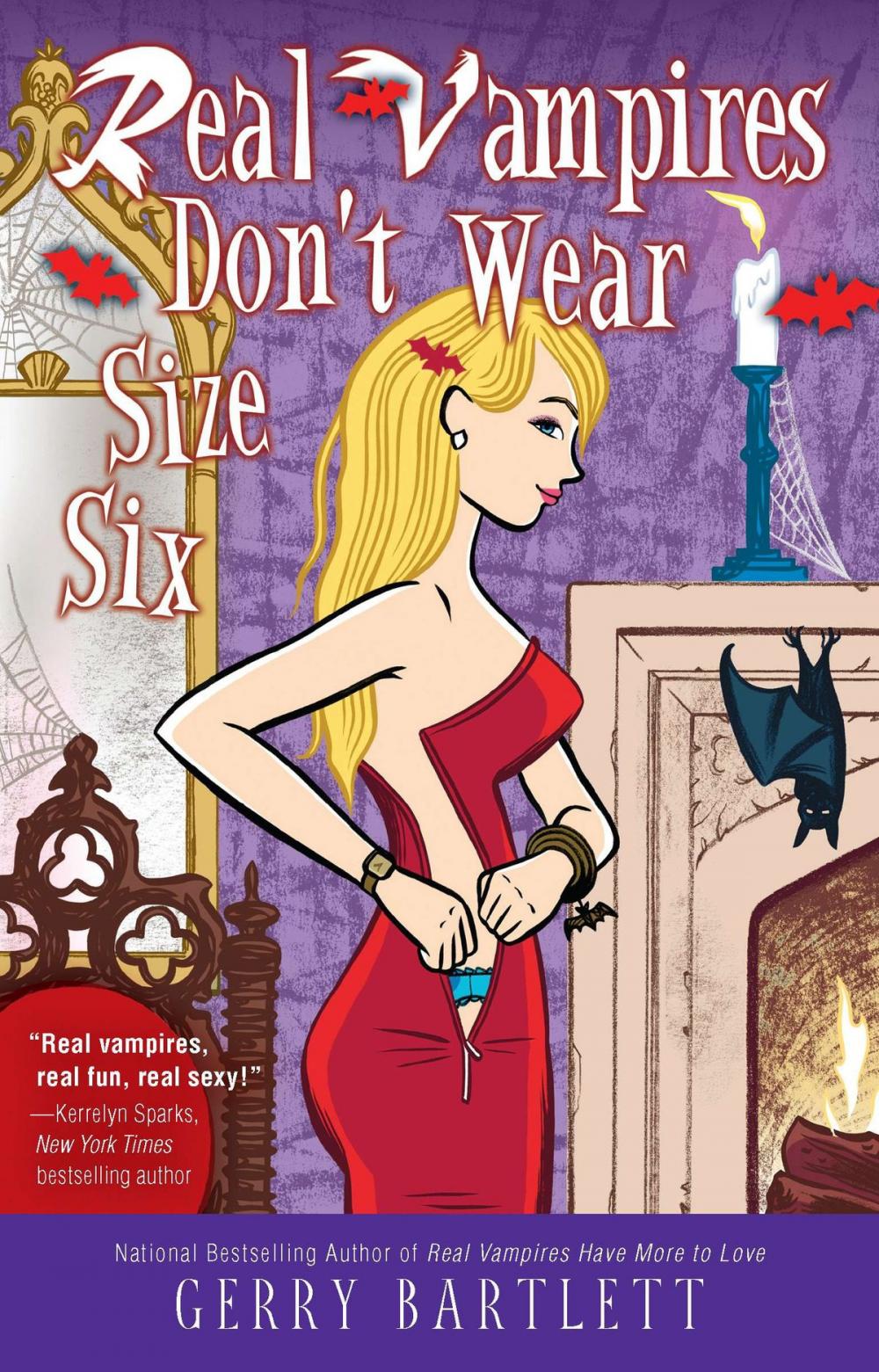 Big bigCover of Real Vampires Don't Wear Size Six