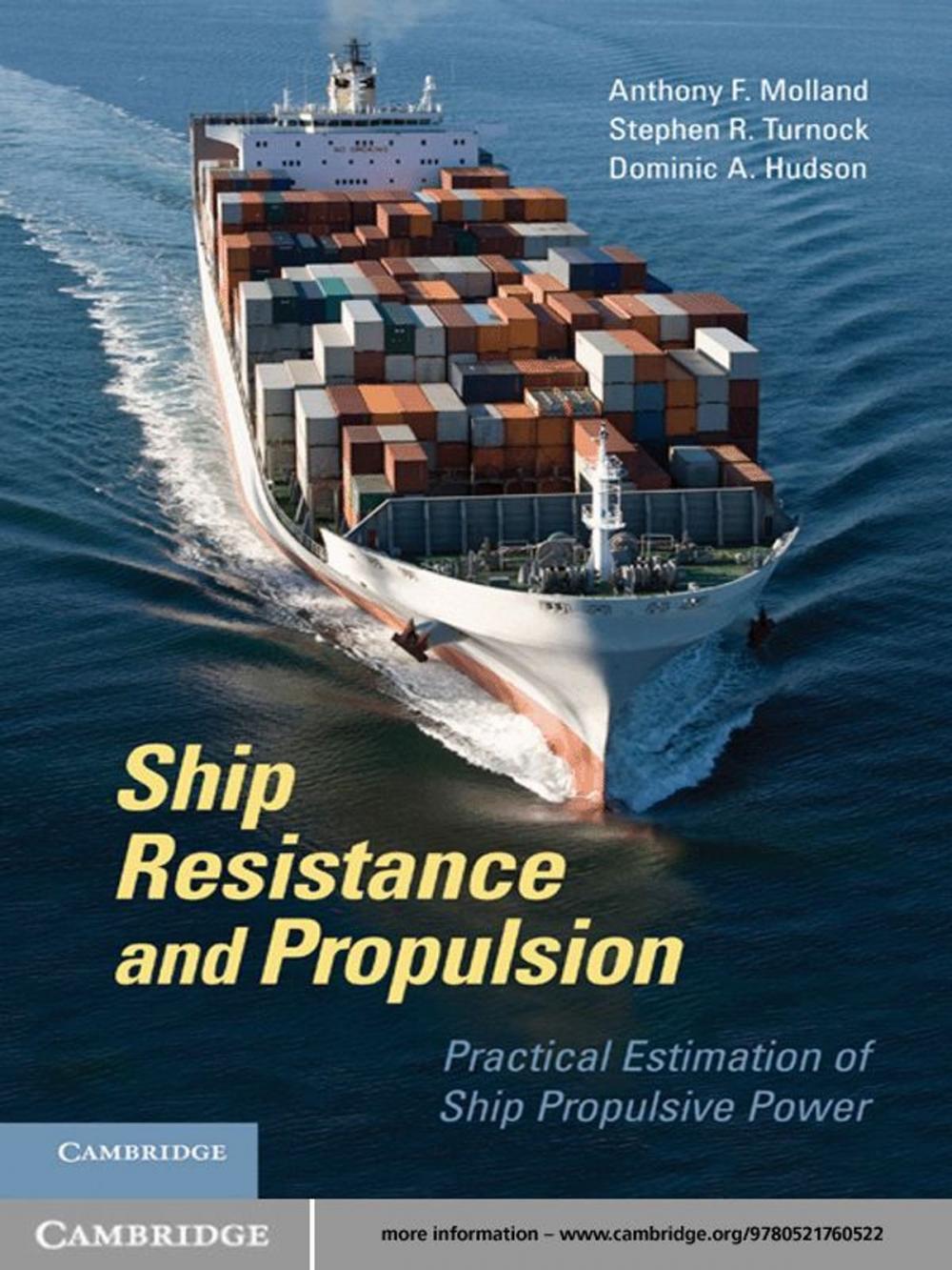 Big bigCover of Ship Resistance and Propulsion