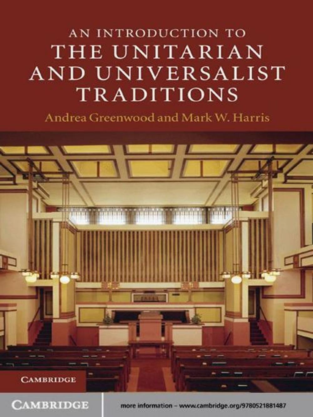 Big bigCover of An Introduction to the Unitarian and Universalist Traditions