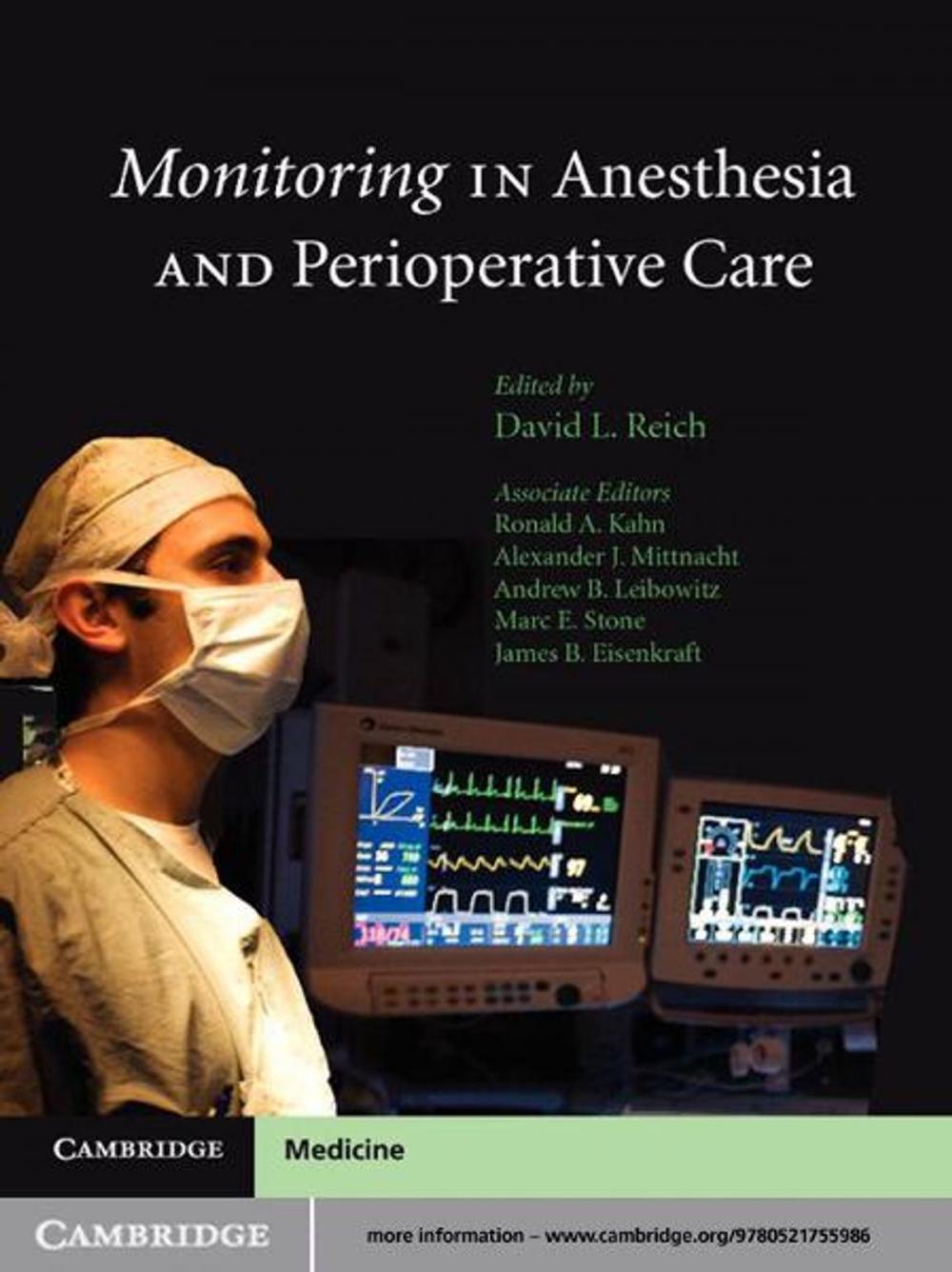 Big bigCover of Monitoring in Anesthesia and Perioperative Care