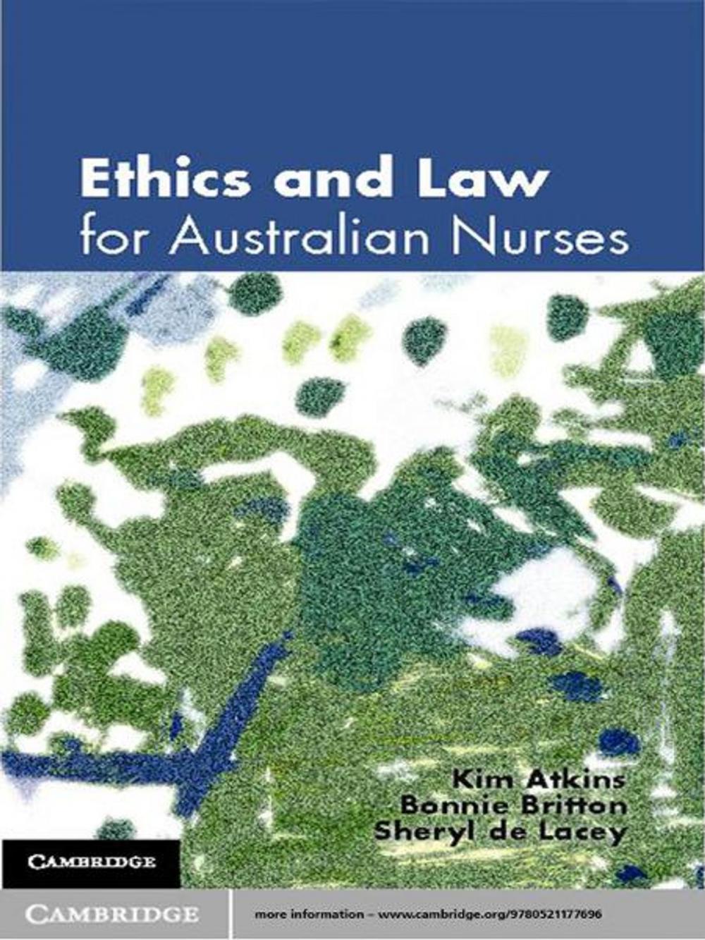 Big bigCover of Ethics and Law for Australian Nurses