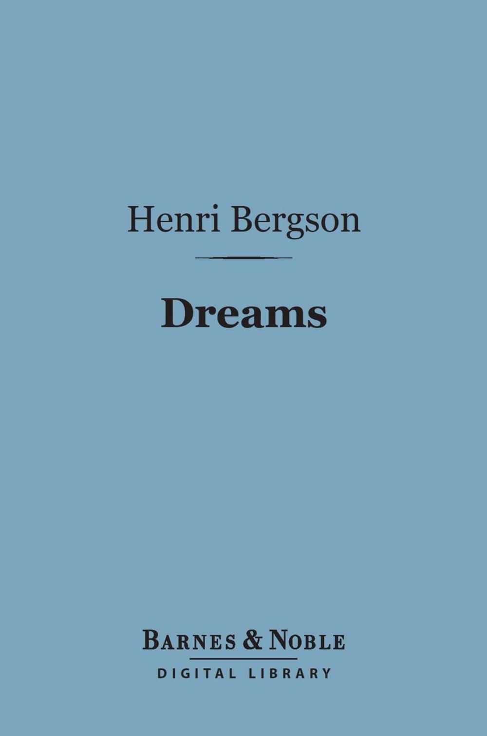 Big bigCover of Dreams (Barnes & Noble Digital Library)