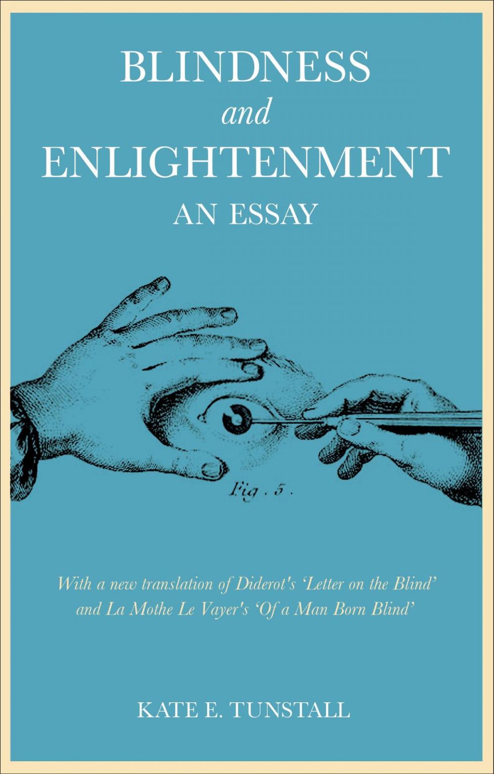 Big bigCover of Blindness and Enlightenment: An Essay