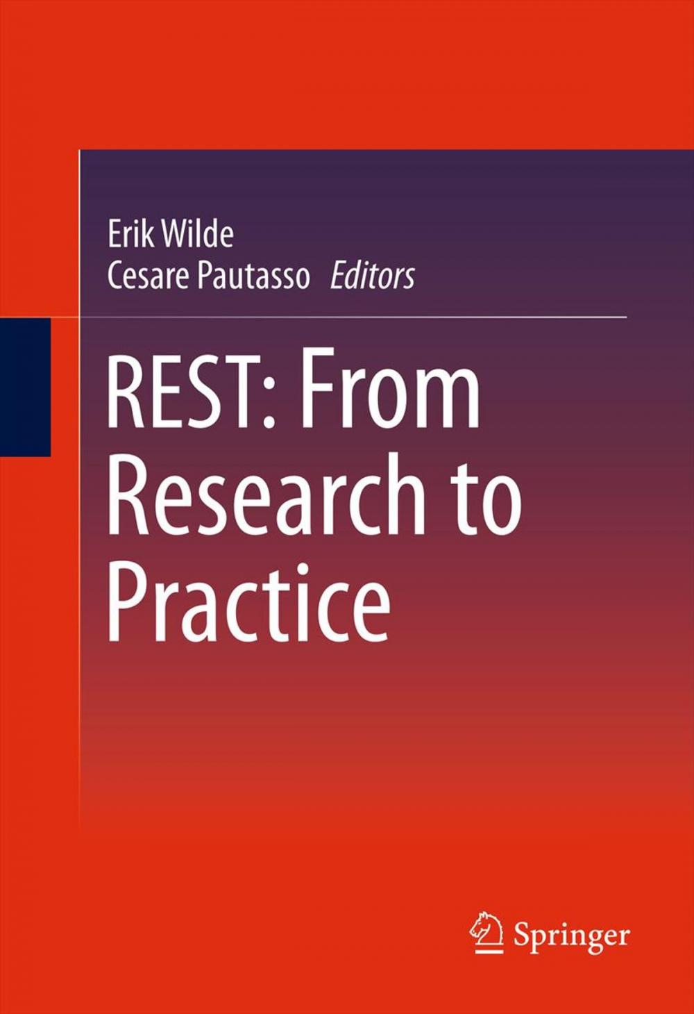 Big bigCover of REST: From Research to Practice