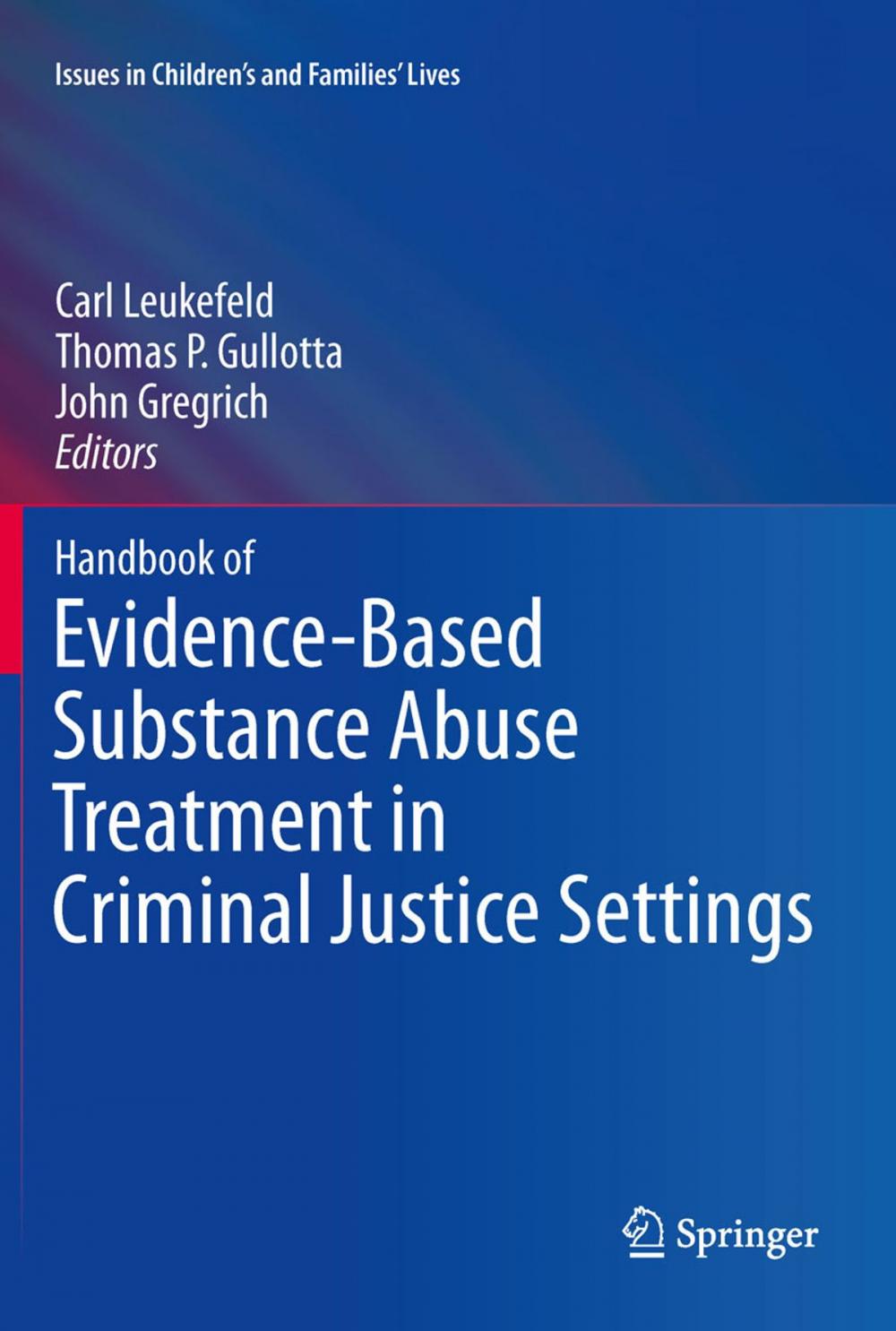 Big bigCover of Handbook of Evidence-Based Substance Abuse Treatment in Criminal Justice Settings