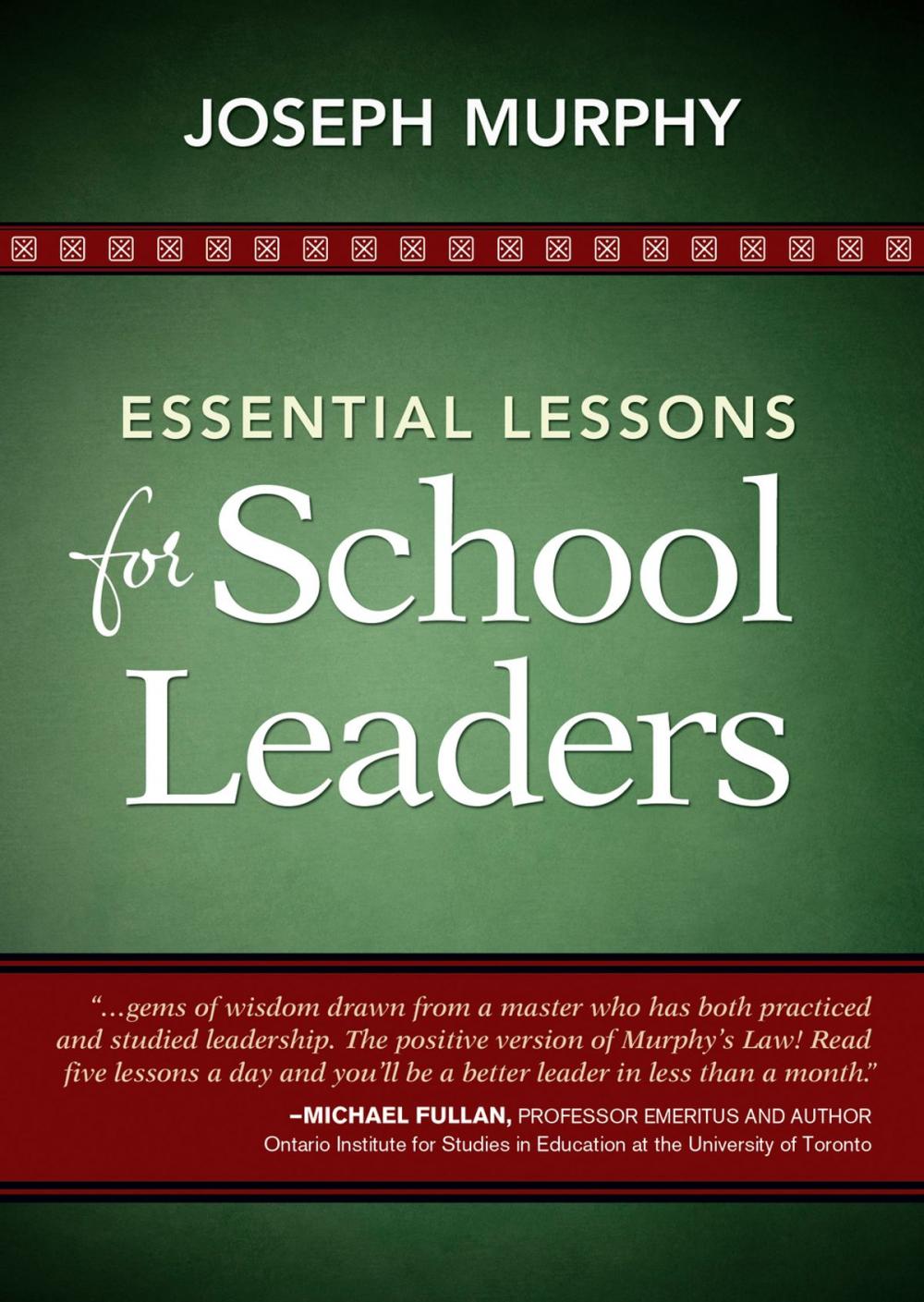 Big bigCover of Essential Lessons for School Leaders
