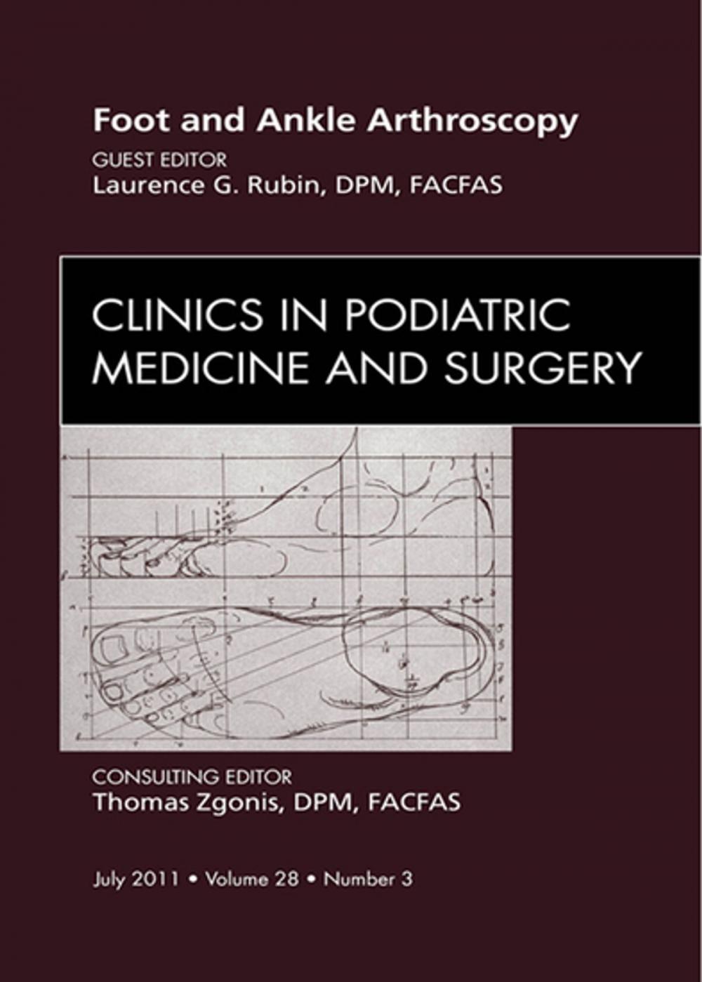 Big bigCover of Foot and Ankle Arthroscopy, An Issue of Clinics in Podiatric Medicine and Surgery - E-Book