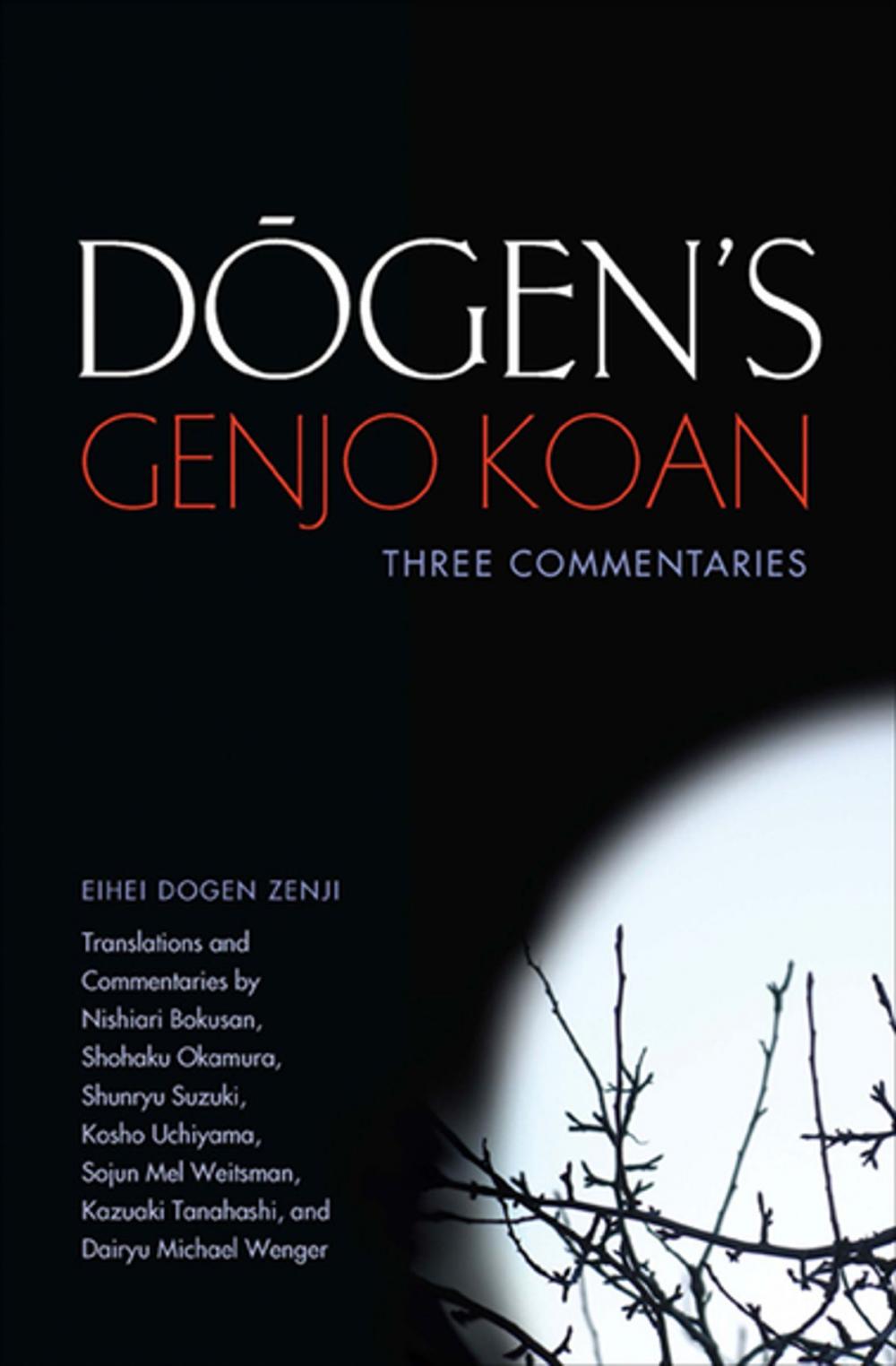 Big bigCover of Dogen's Genjo Koan