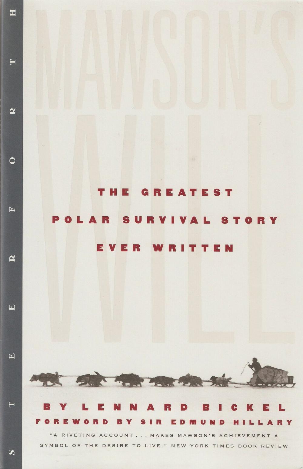 Big bigCover of Mawson's Will