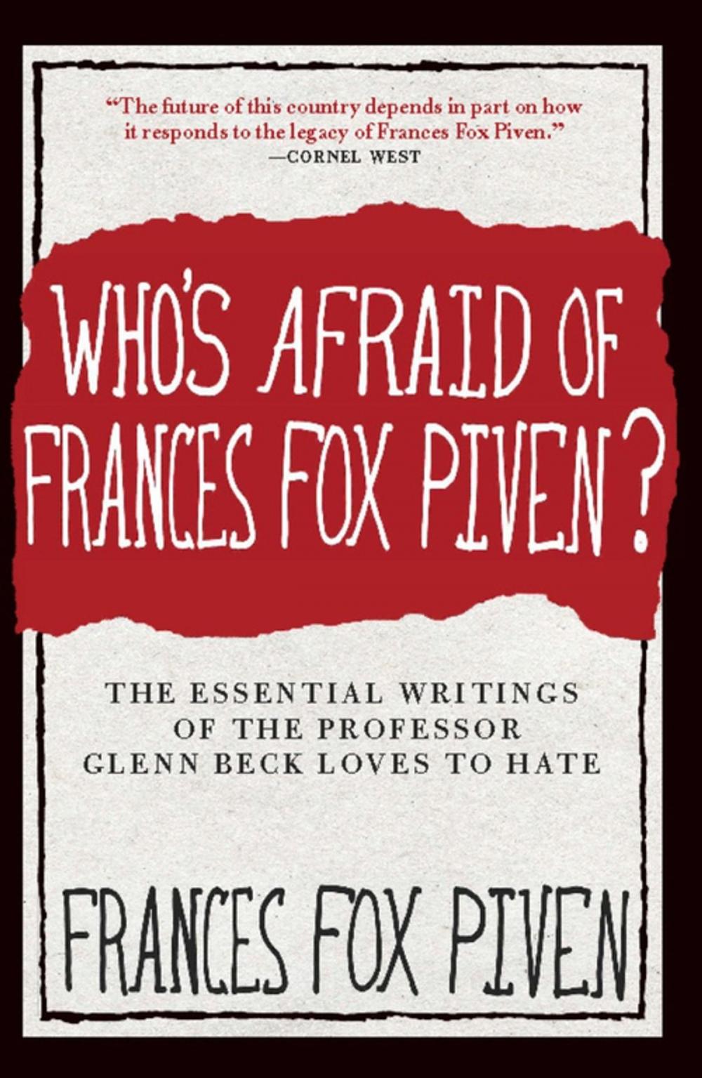 Big bigCover of Who's Afraid of Frances Fox Piven?