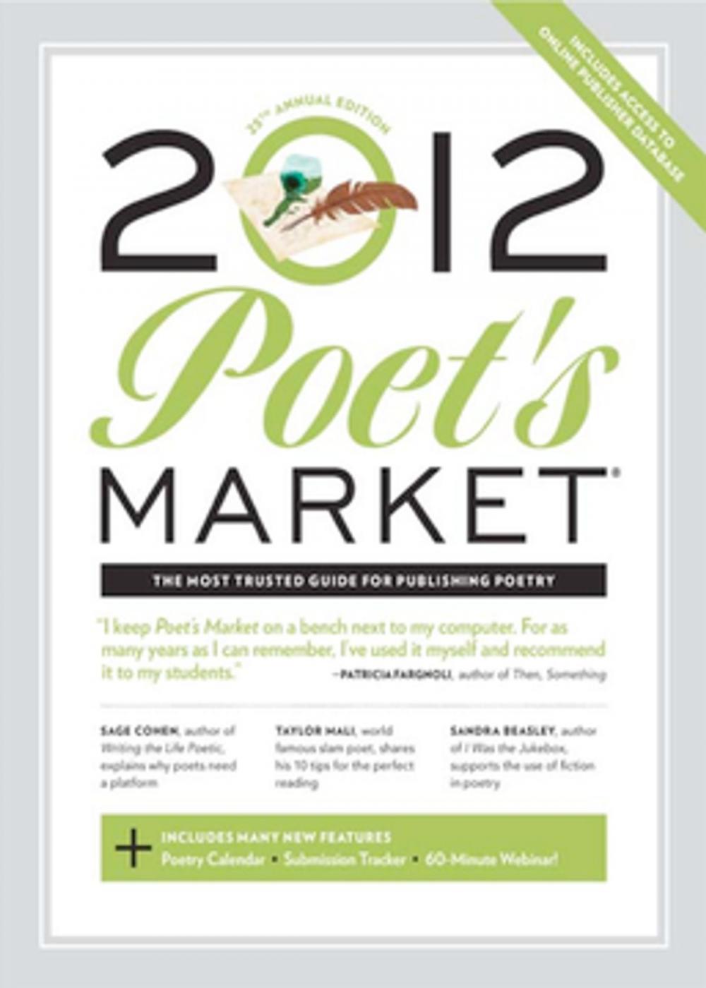 Big bigCover of 2012 Poet's Market