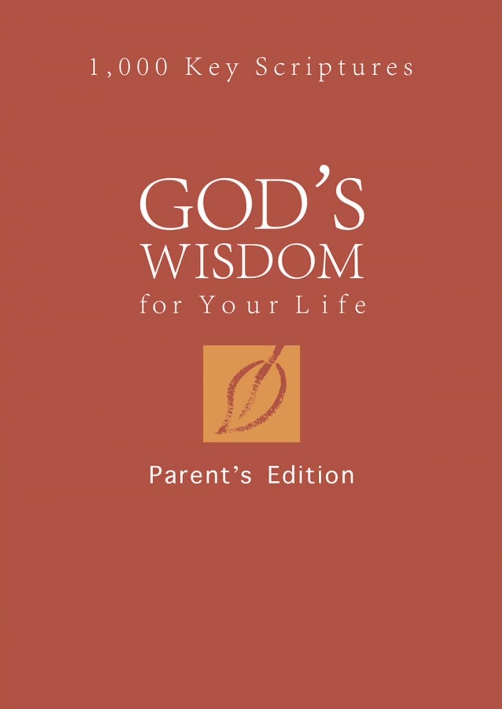 Big bigCover of God's Wisdom for Your Life: Parents' Edition
