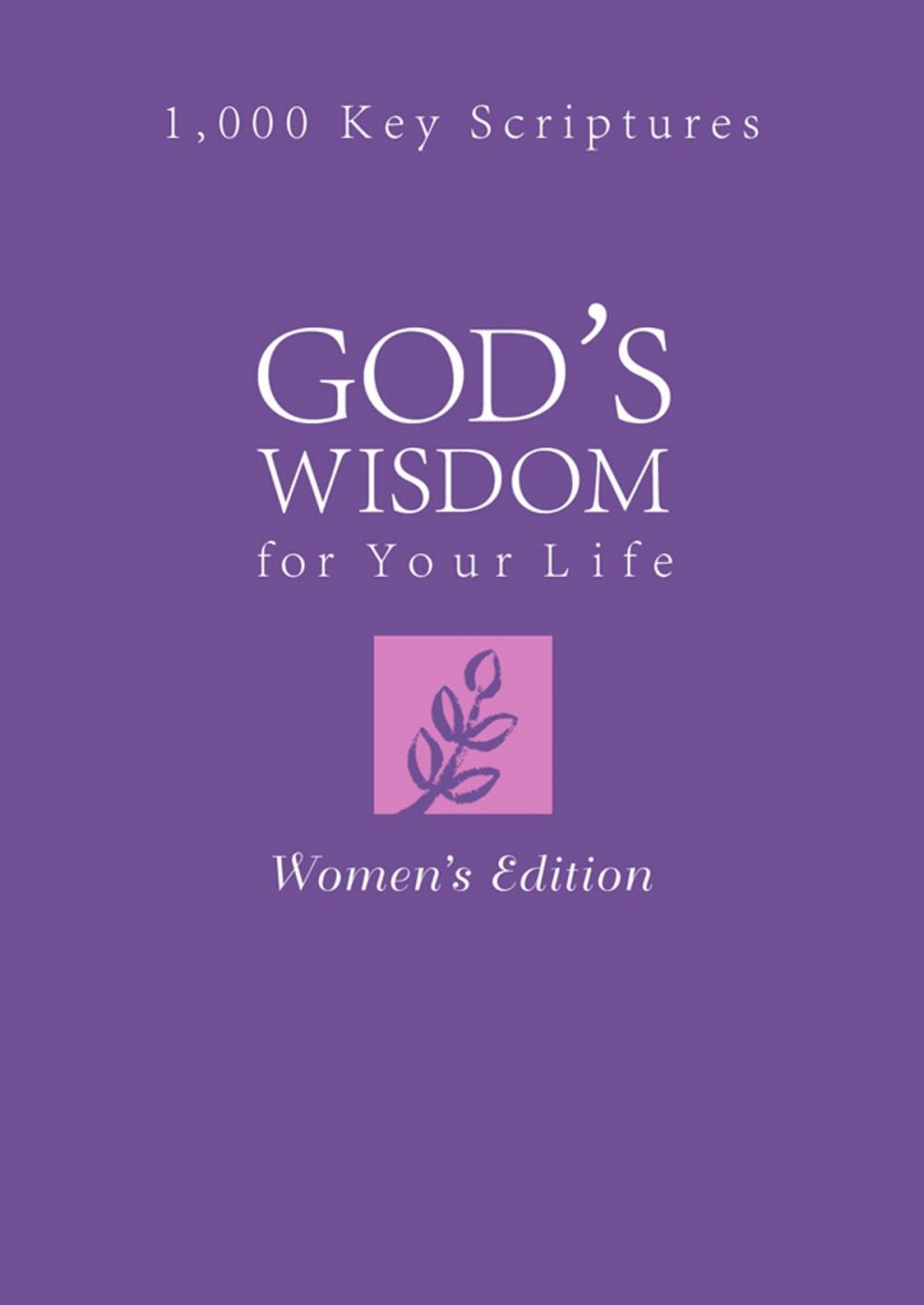 Big bigCover of God's Wisdom for Your Life: Women's Edition