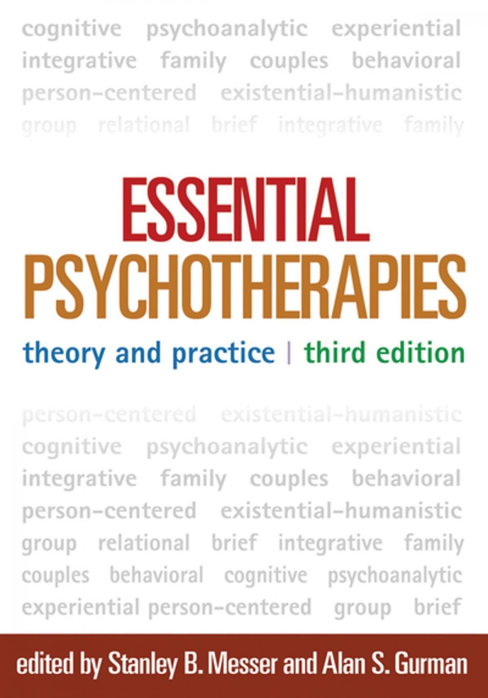 Big bigCover of Essential Psychotherapies, Third Edition