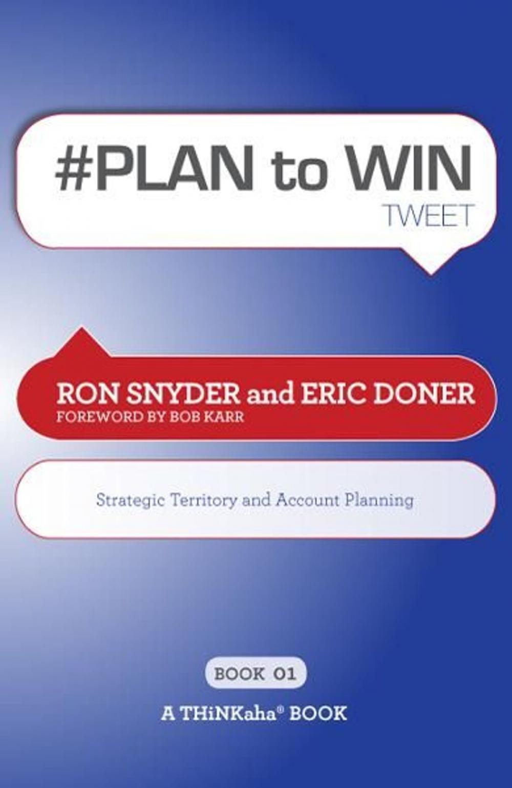 Big bigCover of #PLAN to WIN tweet Book01