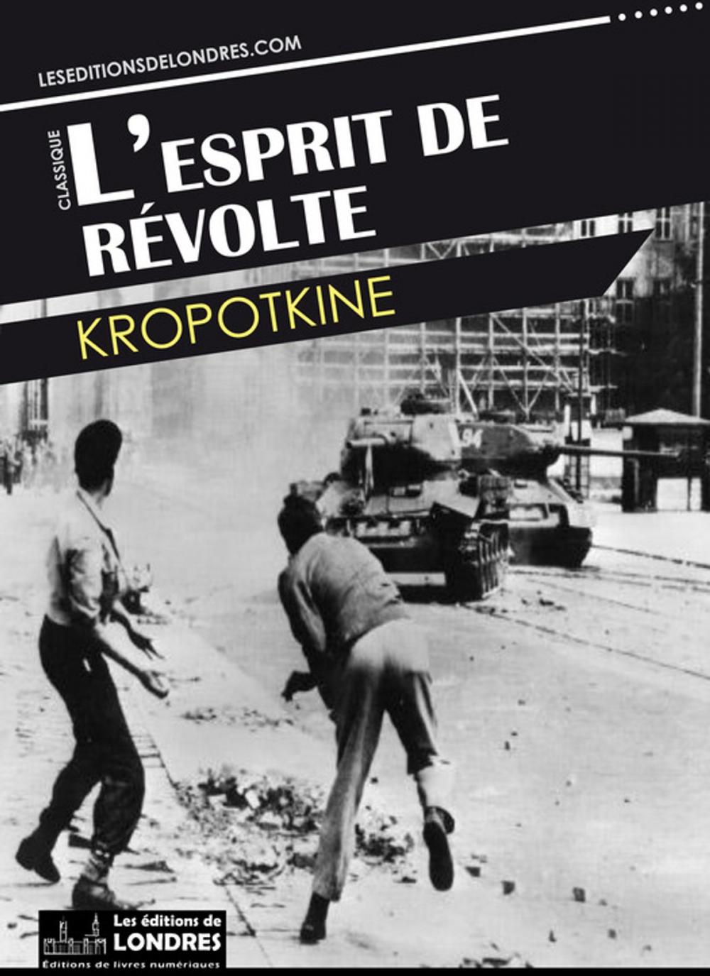 Big bigCover of L'esprit de révolte