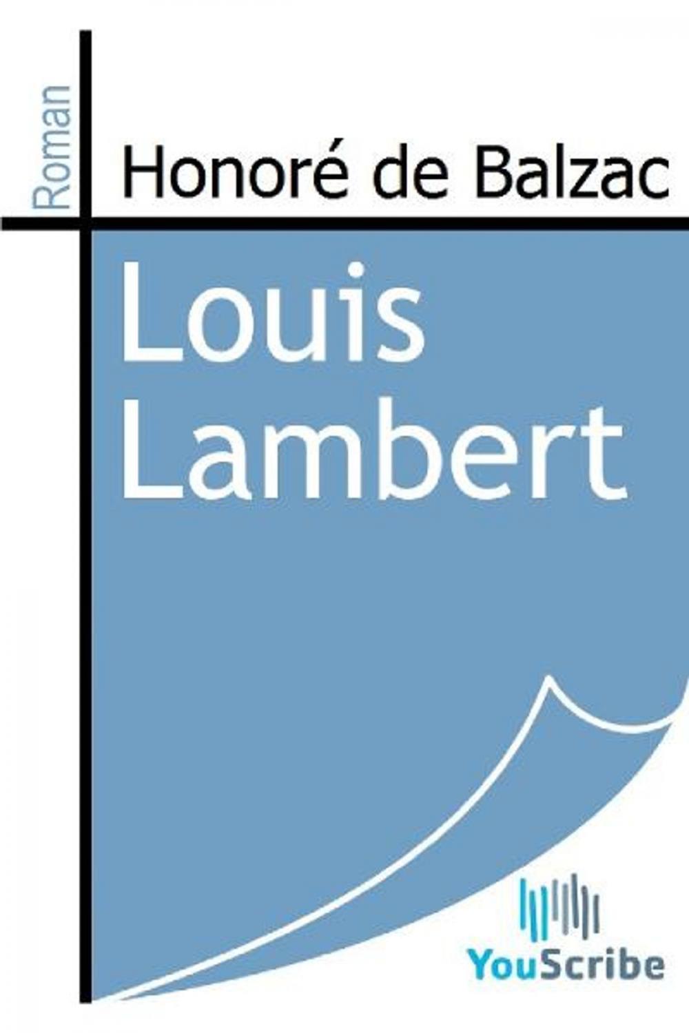 Big bigCover of Louis Lambert