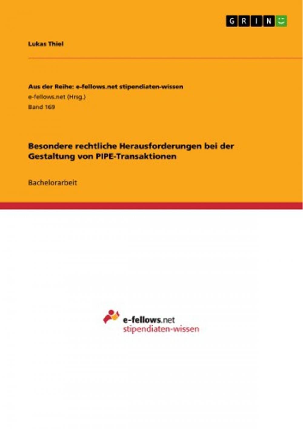 Big bigCover of Besondere rechtliche Herausforderungen bei der Gestaltung von PIPE-Transaktionen