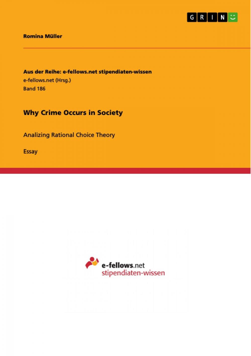 Big bigCover of Why Crime Occurs in Society