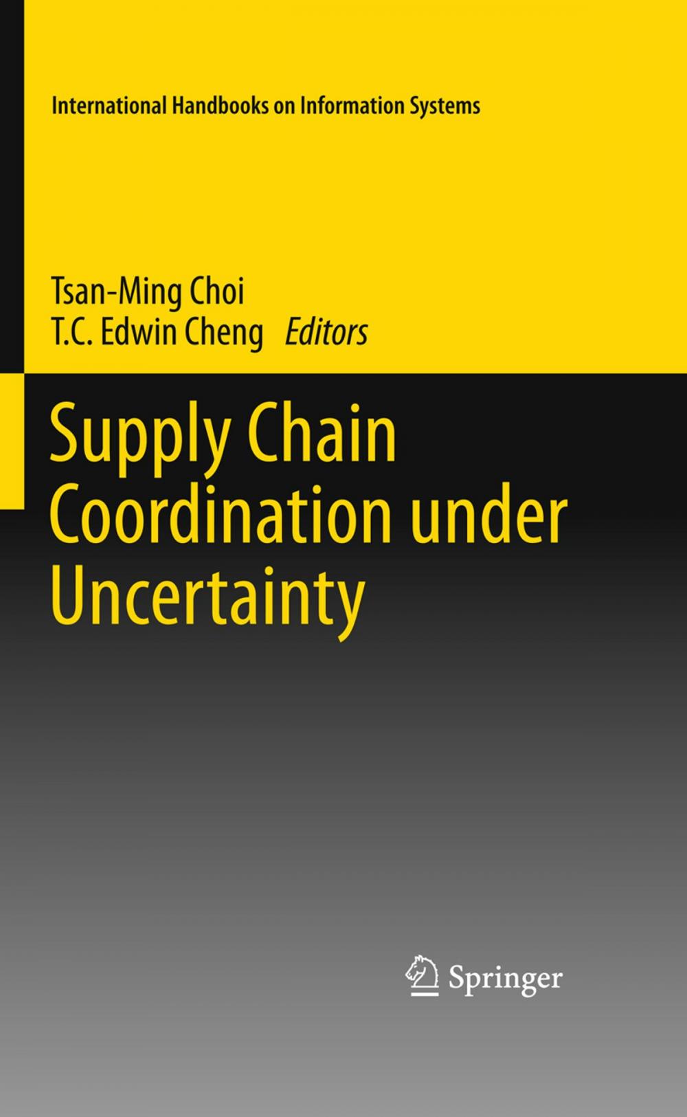 Big bigCover of Supply Chain Coordination under Uncertainty