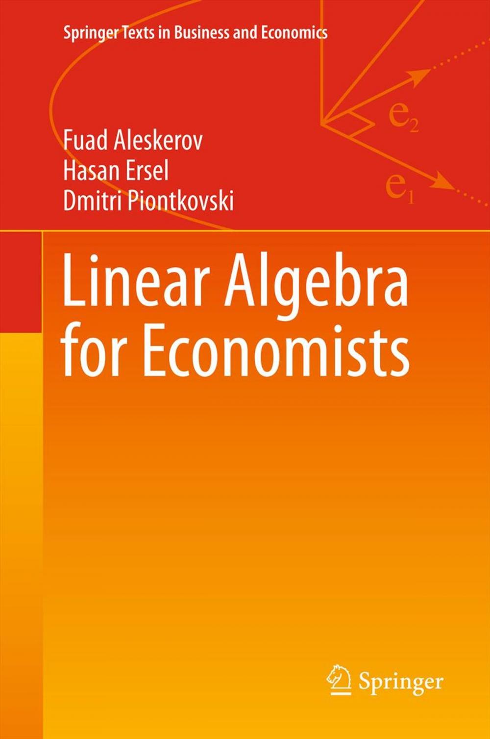 Big bigCover of Linear Algebra for Economists