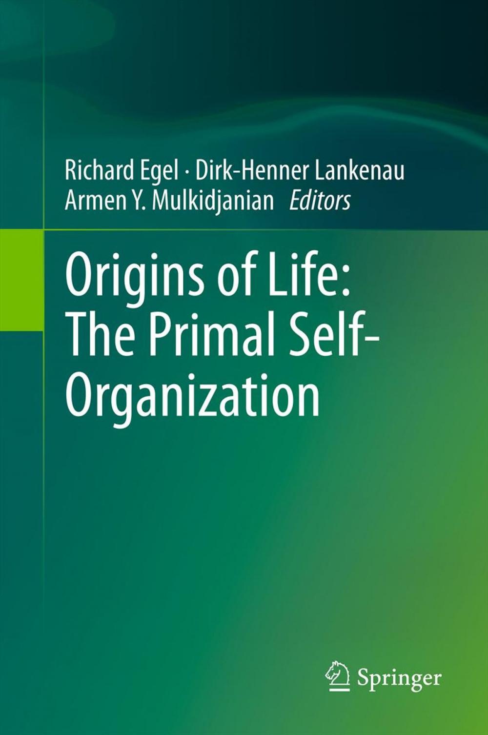 Big bigCover of Origins of Life: The Primal Self-Organization