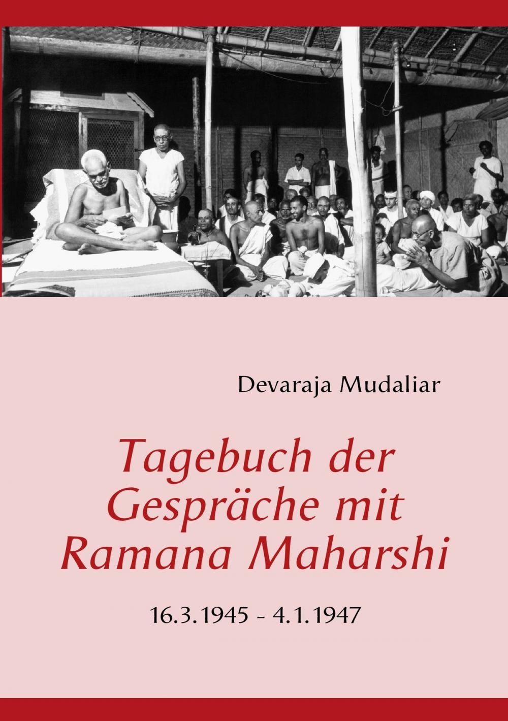 Big bigCover of Tagebuch der Gespräche mit Ramana Maharshi