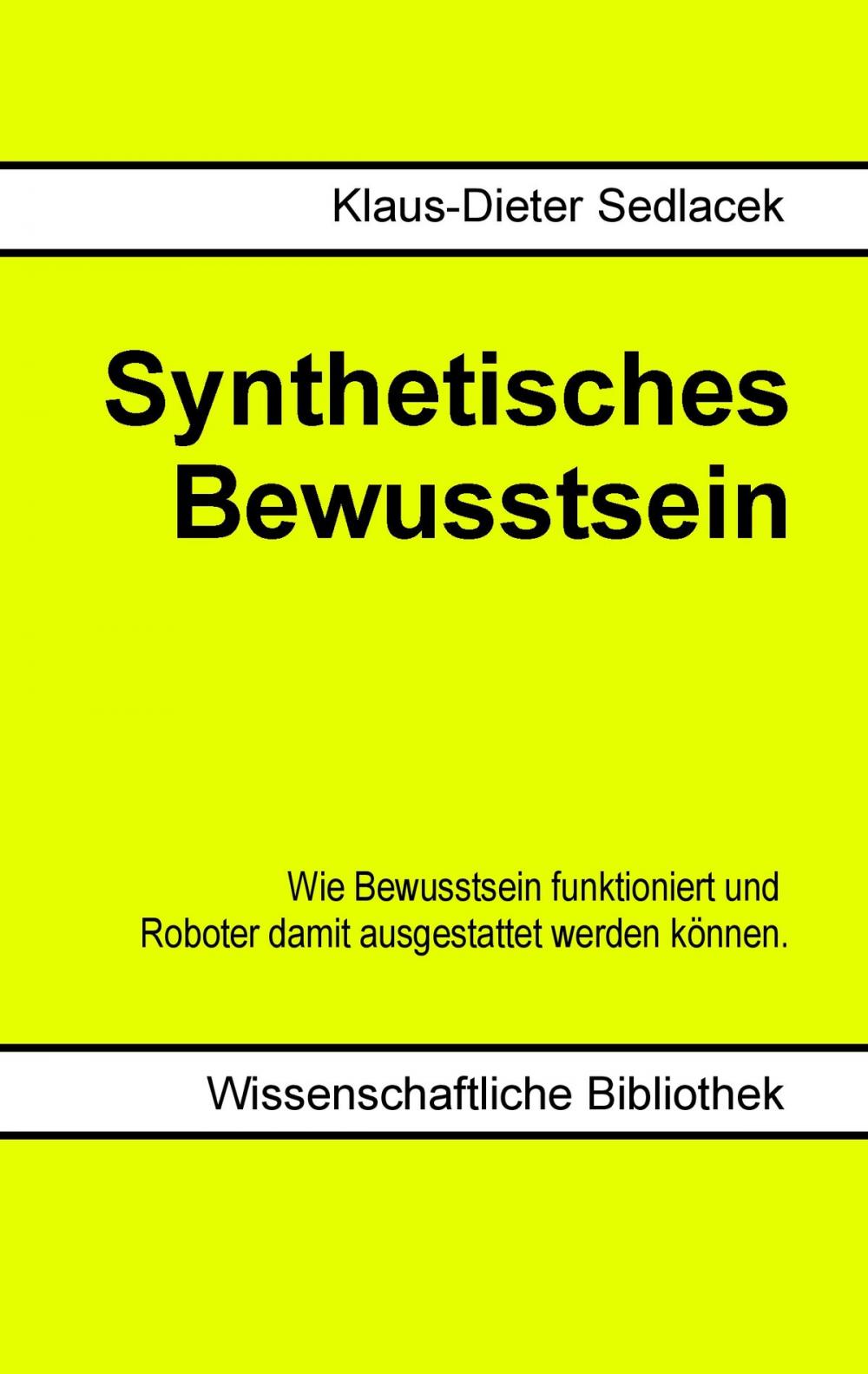 Big bigCover of Synthetisches Bewusstsein