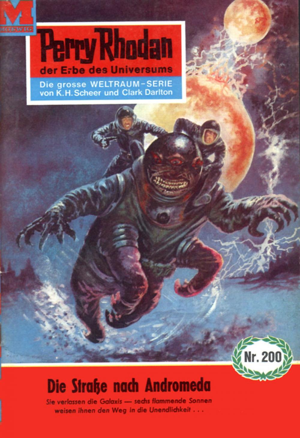 Big bigCover of Perry Rhodan 200: Die Straße nach Andromeda