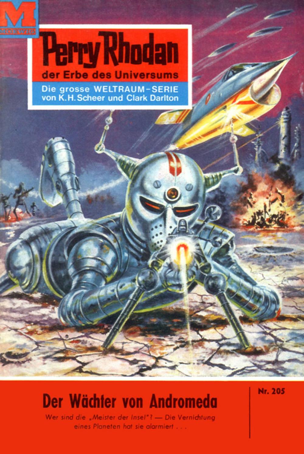 Big bigCover of Perry Rhodan 205: Der Wächter von Andromeda