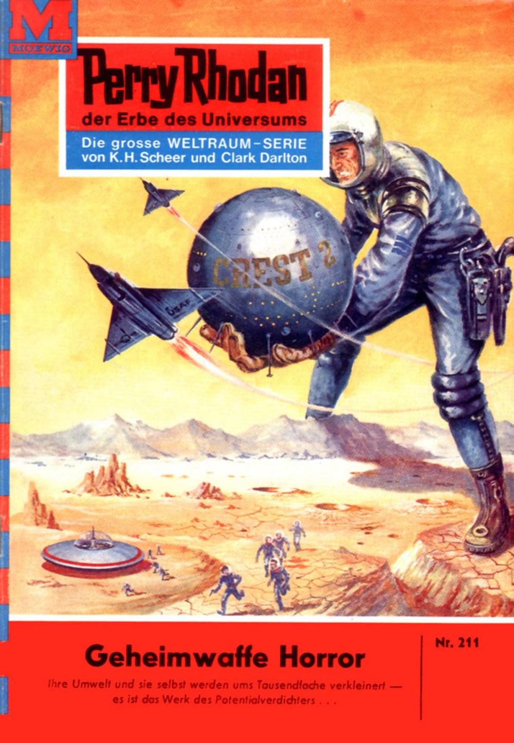 Big bigCover of Perry Rhodan 211: Geheimwaffe Horror