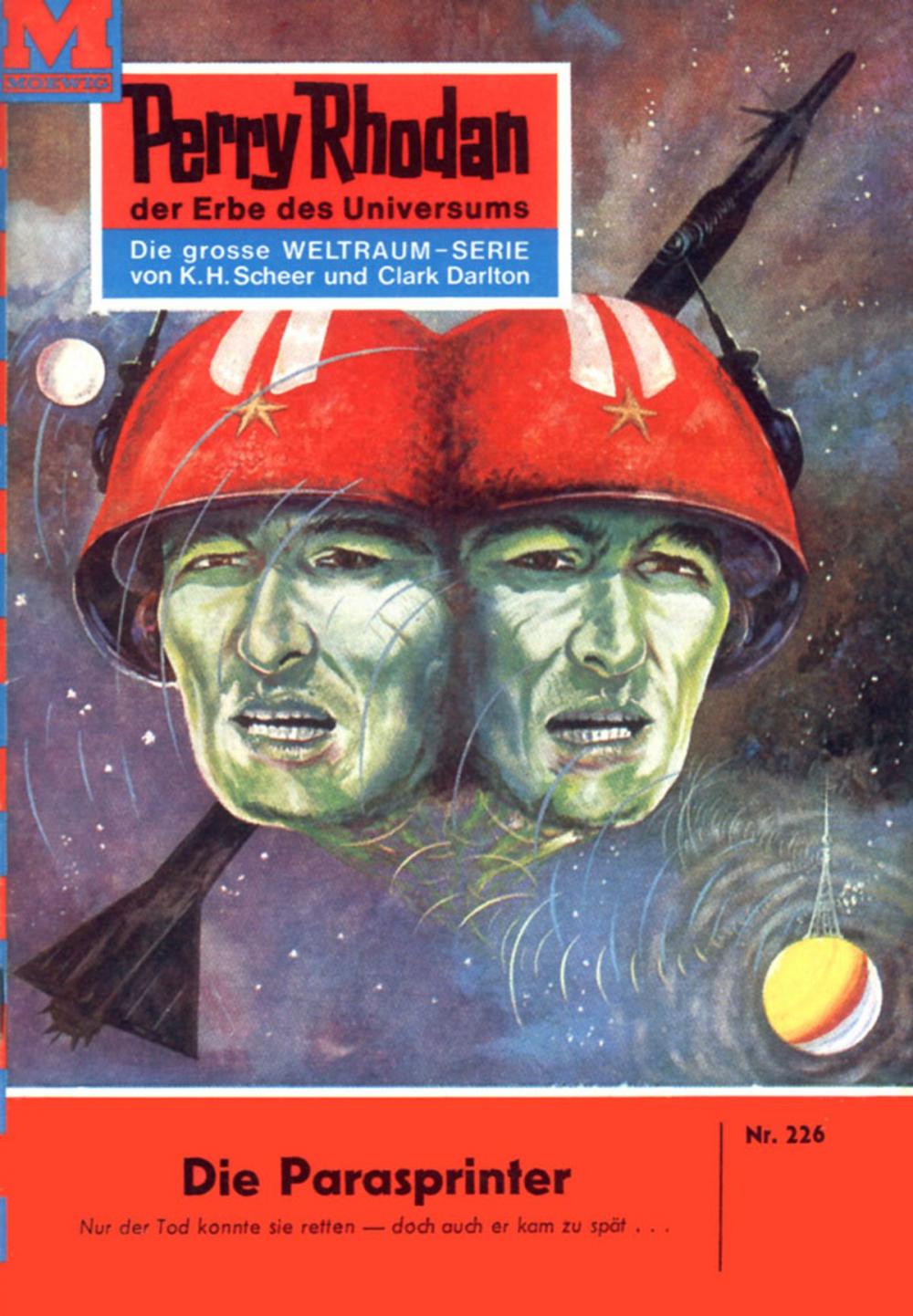 Big bigCover of Perry Rhodan 226: Die Parasprinter