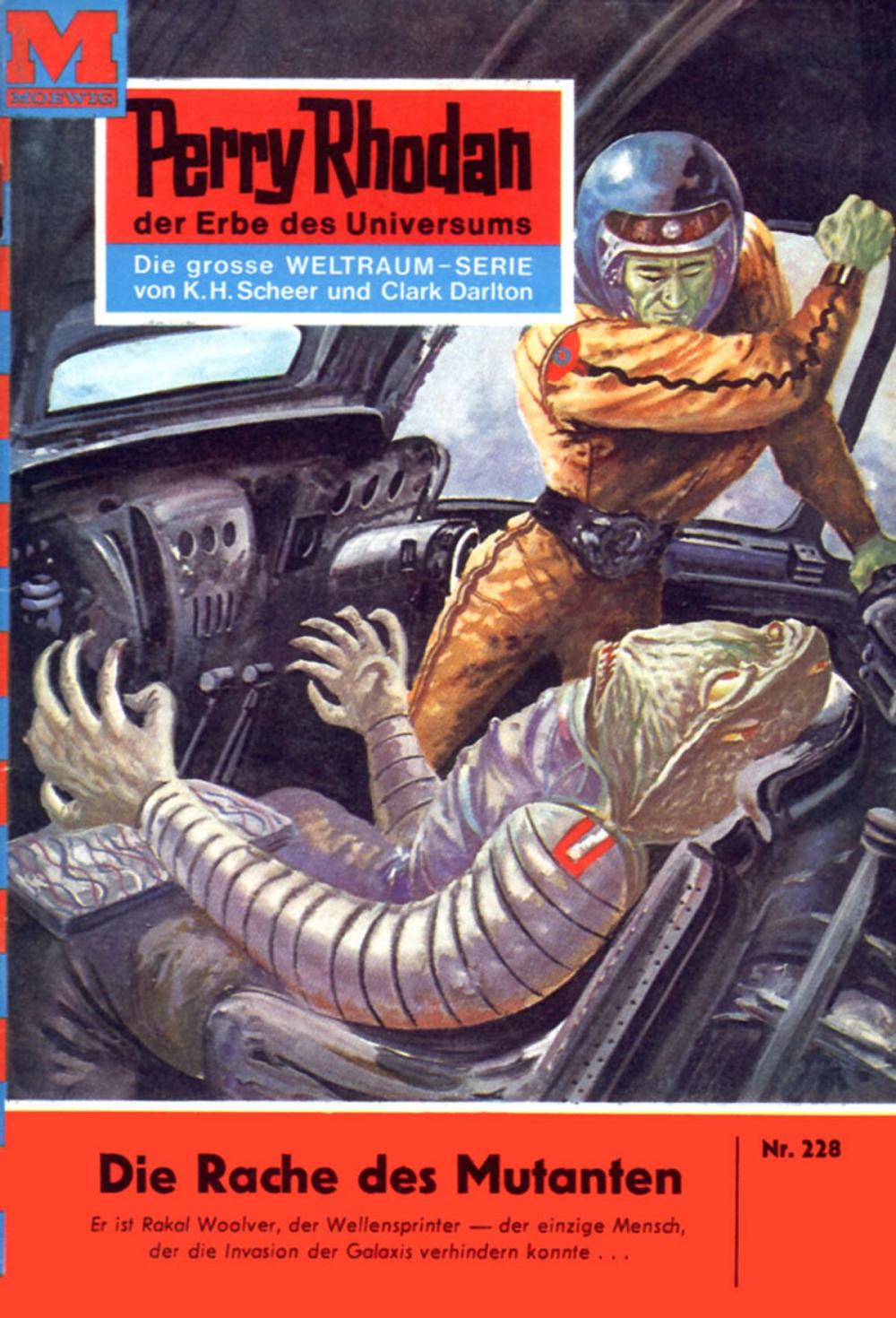 Big bigCover of Perry Rhodan 228: Die Rache des Mutanten