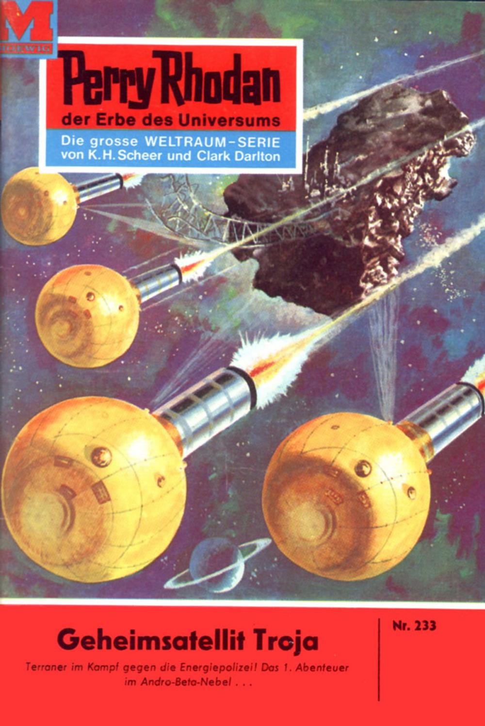 Big bigCover of Perry Rhodan 233: Geheimsatellit Troja