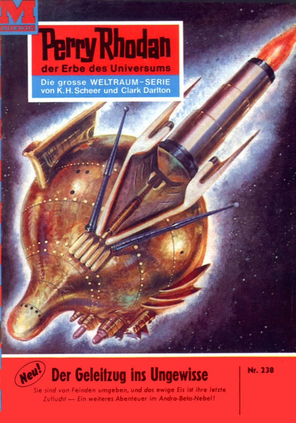 Big bigCover of Perry Rhodan 238: Der Geleitzug ins Ungewisse