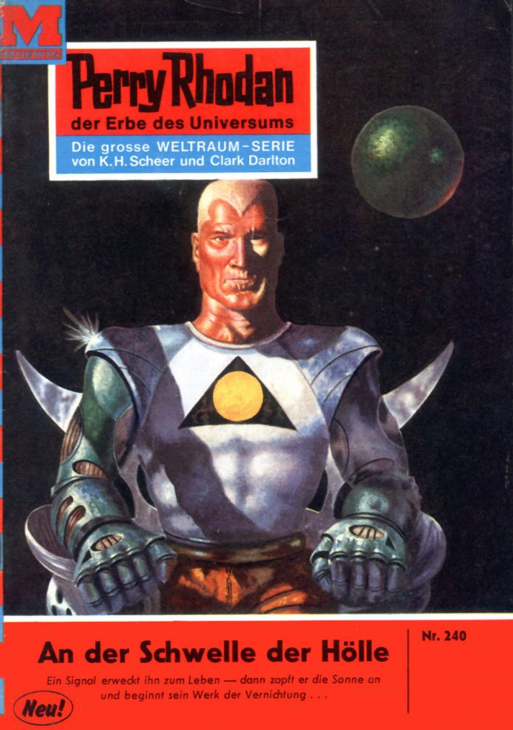 Big bigCover of Perry Rhodan 240: An der Schwelle der Hölle