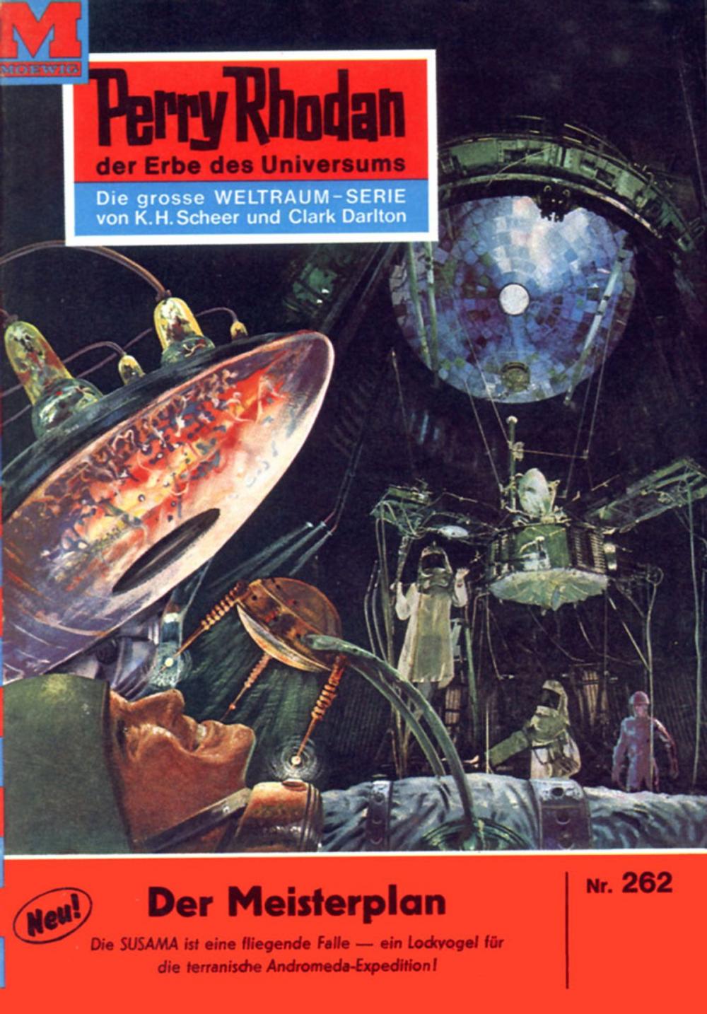 Big bigCover of Perry Rhodan 262: Der Meisterplan