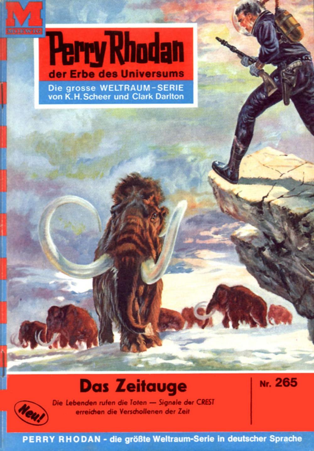 Big bigCover of Perry Rhodan 265: Das Zeitauge