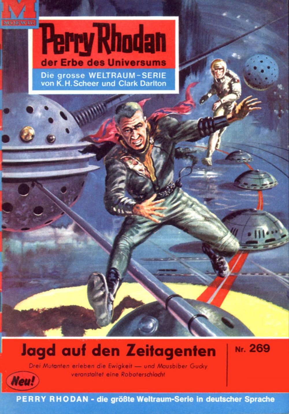 Big bigCover of Perry Rhodan 269: Jagd auf den Zeitagenten