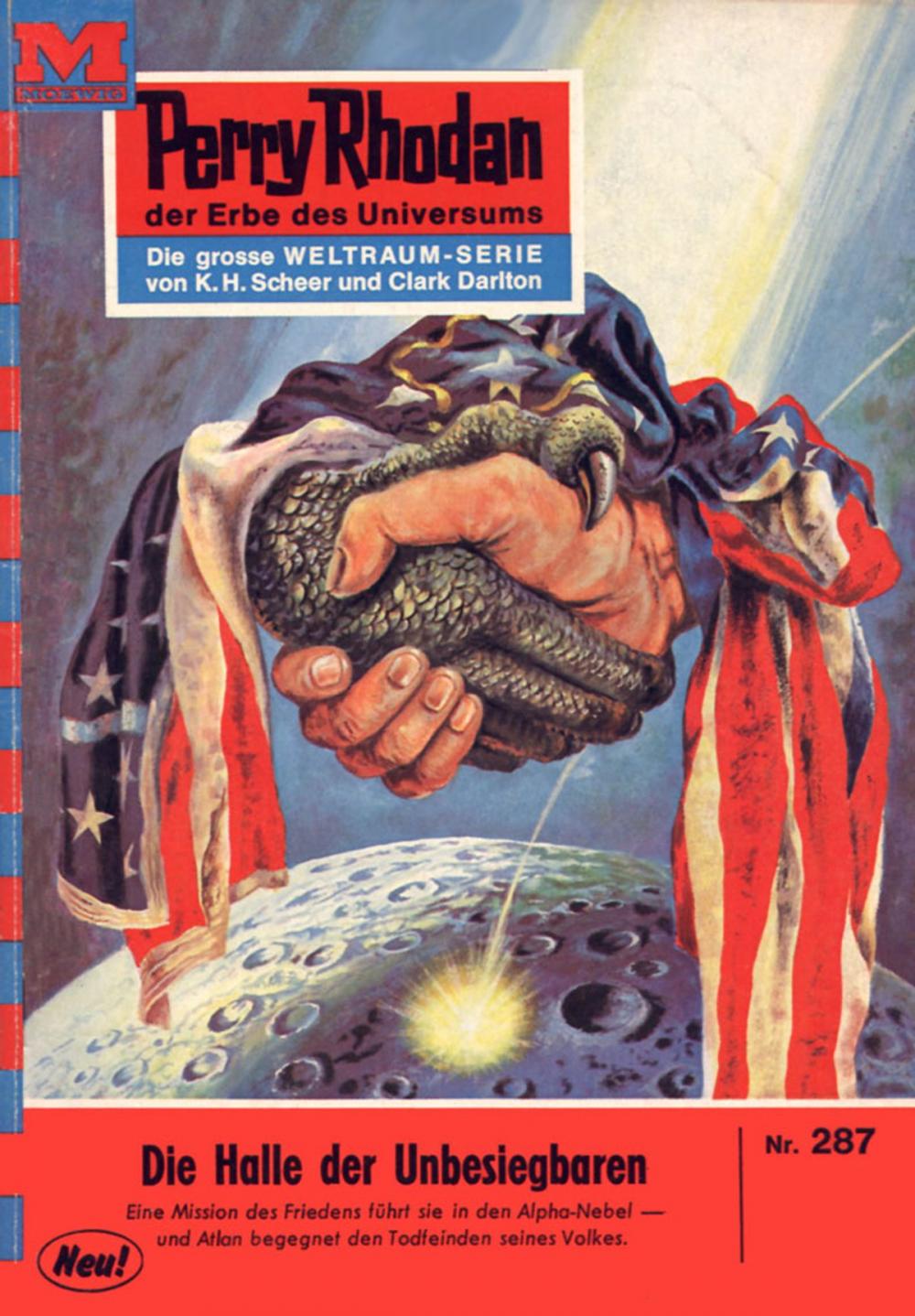 Big bigCover of Perry Rhodan 287: Die Halle der Unbesiegbaren