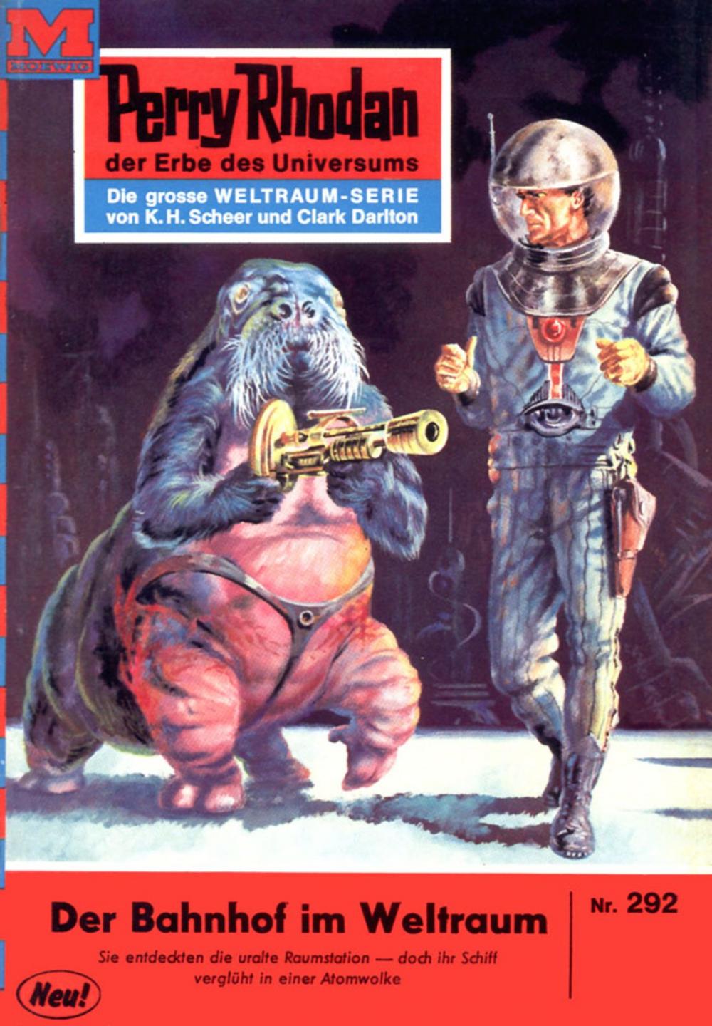 Big bigCover of Perry Rhodan 292: Der Bahnhof im Weltraum