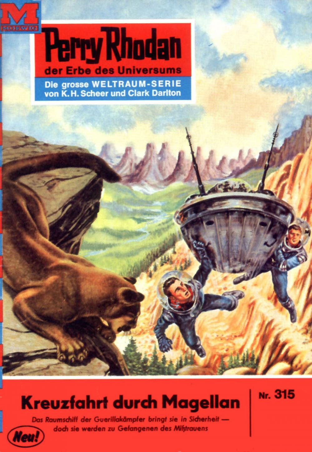 Big bigCover of Perry Rhodan 315: Kreuzfahrt durch Magellan