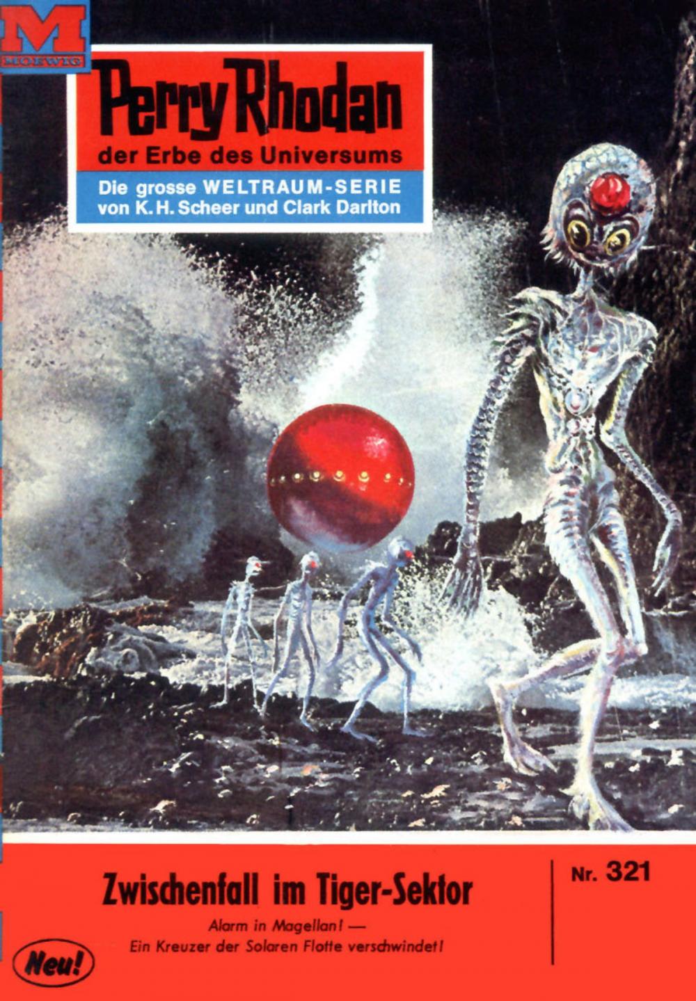 Big bigCover of Perry Rhodan 321: Zwischenfall im Tiger-Sektor