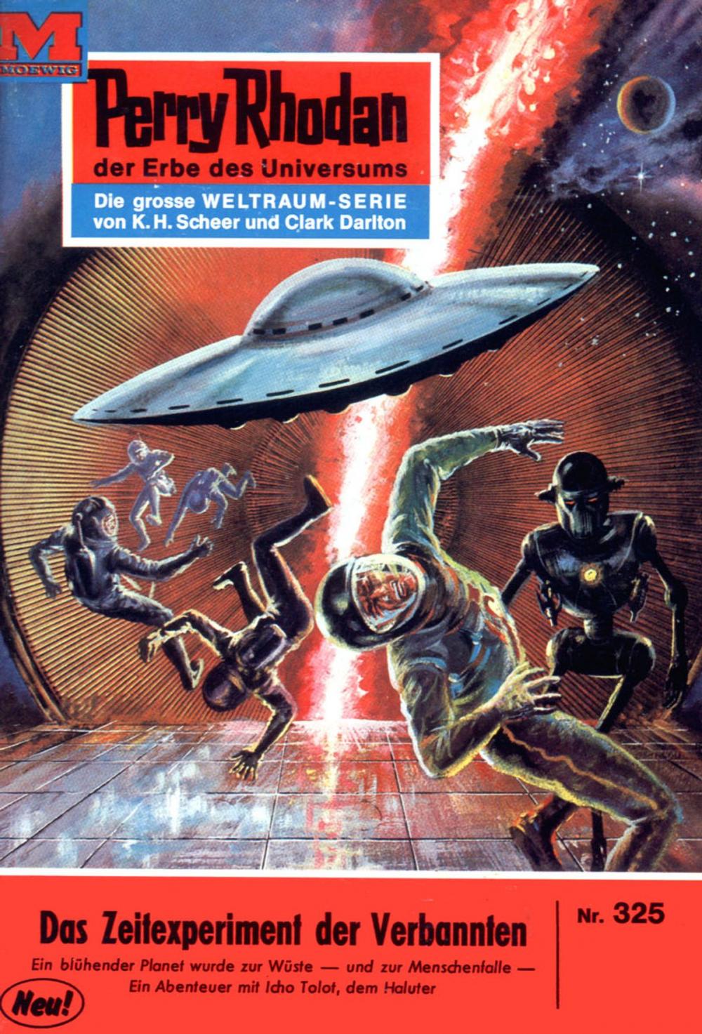 Big bigCover of Perry Rhodan 325: Das Zeitexperiment der Verbannten