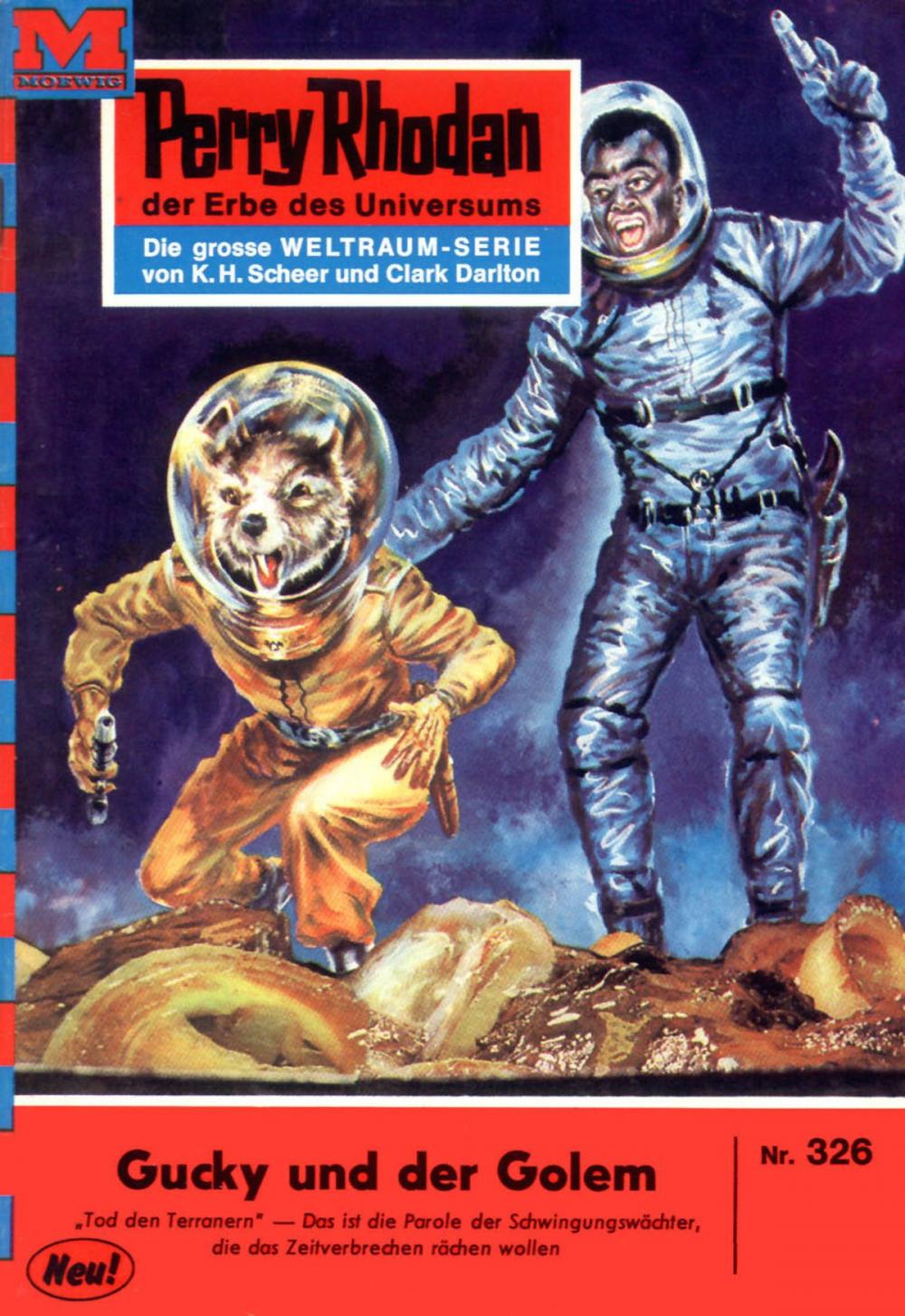 Big bigCover of Perry Rhodan 326: Gucky und der Golem