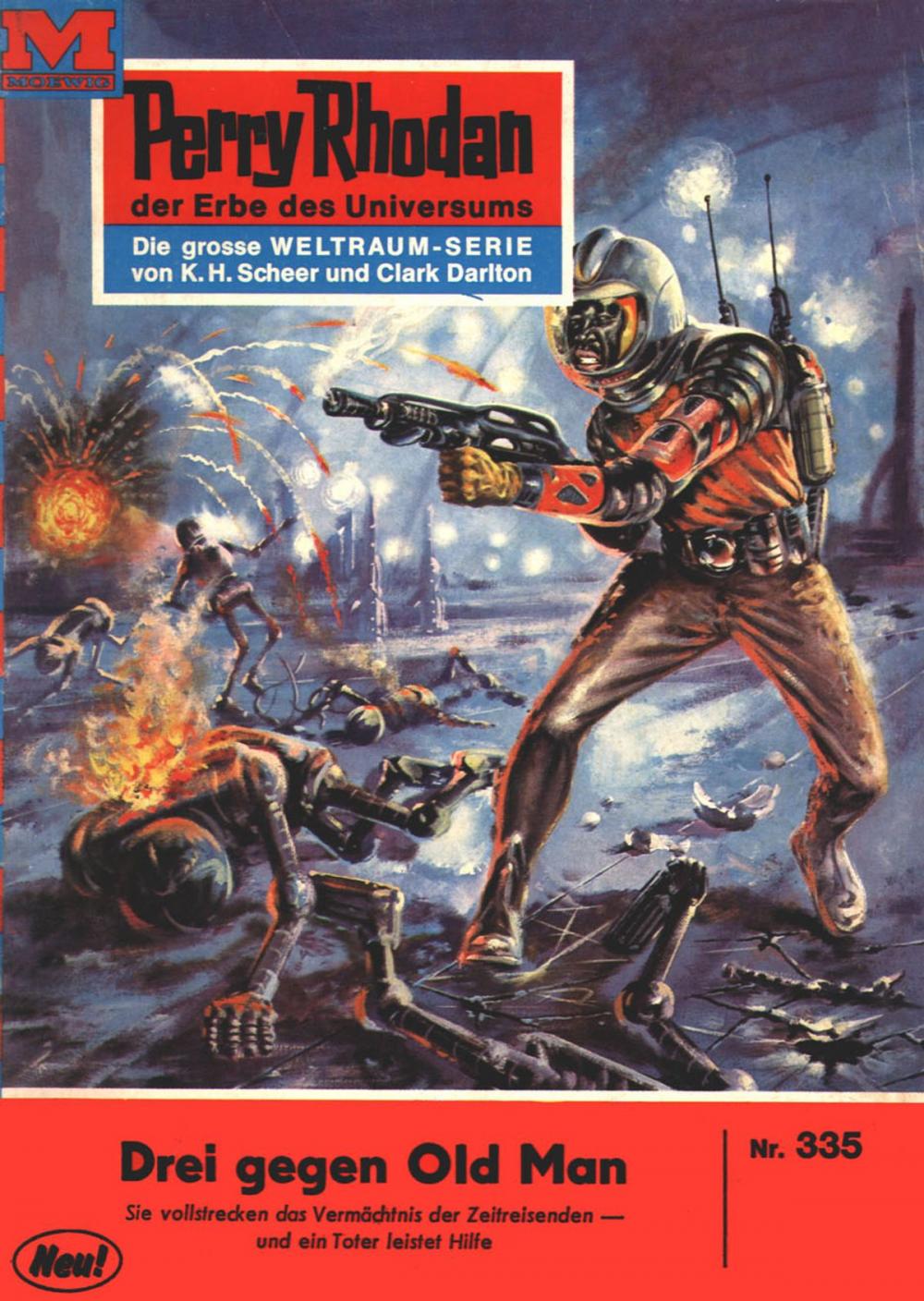 Big bigCover of Perry Rhodan 335: Drei gegen Old Man